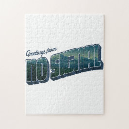 Quebra-cabeça Saudações de Sem Sinal