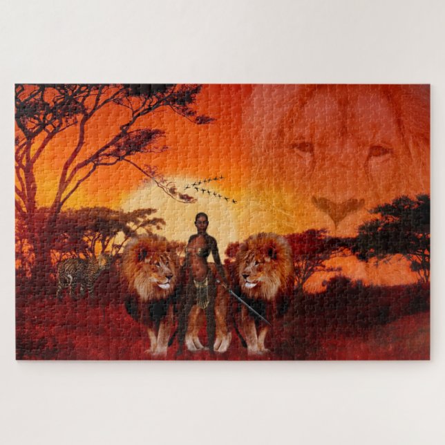 Quebra-cabeça Savanna (Horizontal)