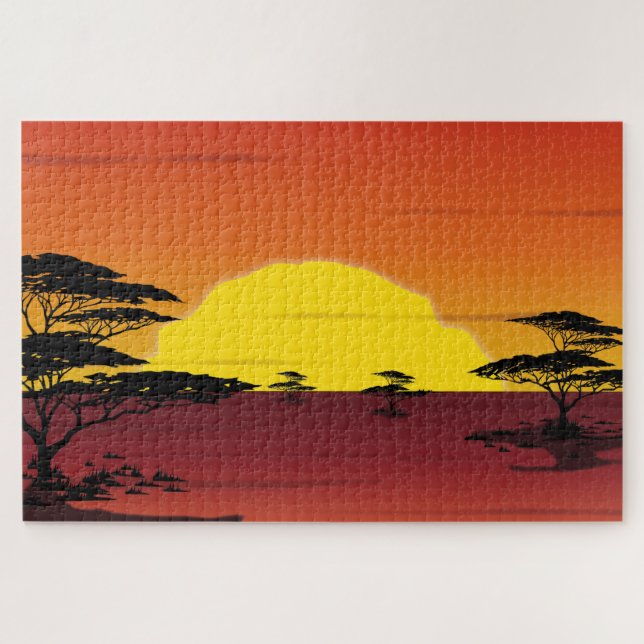 Quebra-cabeça Savanna (Horizontal)
