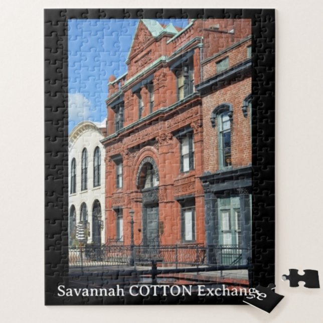 Quebra-cabeça Savannah Cotton Exchange Fotografia Georgia (Criador carregado)