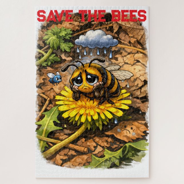 Quebra-cabeça Save the Bees (Vertical)