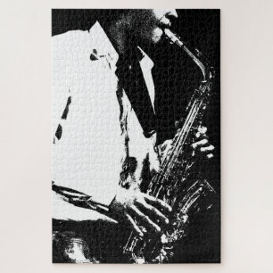 Quebra-cabeça Saxofone 20x30 1014pc jpcn