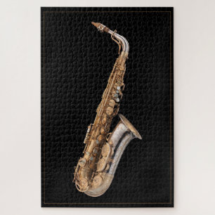 Quebra-cabeça saxofone Alto