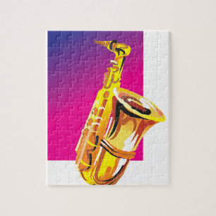 Quebra-cabeça Saxofone jazzístico