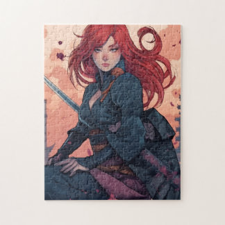 Quebra-cabeça Scarlet Moon Kunoichi