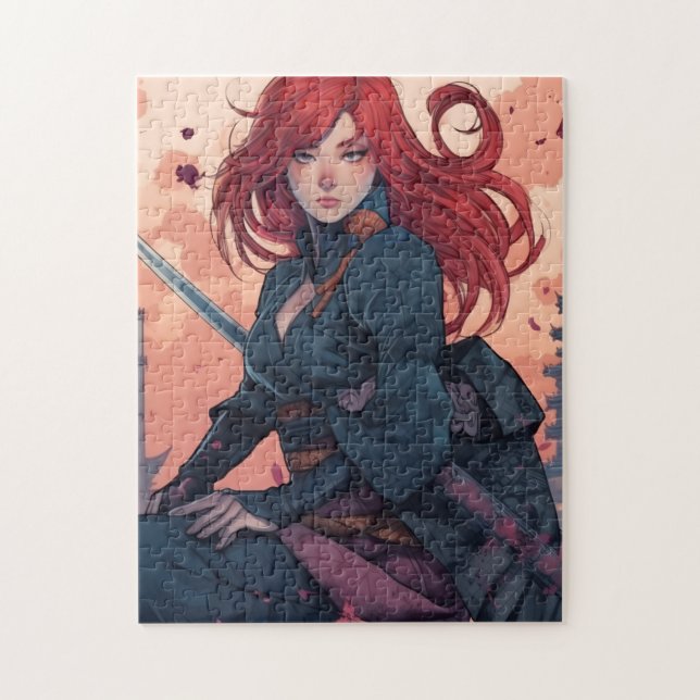 Quebra-cabeça Scarlet Moon Kunoichi (Vertical)