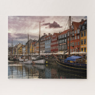 Quebra-cabeça Scenic Copenhagen Port, Dinamarca