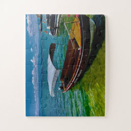 Quebra-cabeça Scenic Lake Taxi Boat | Tropical Waters