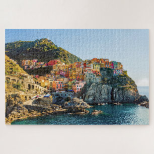 Quebra-cabeça Scenic Village, Cinque Terre, Liguria, Itália