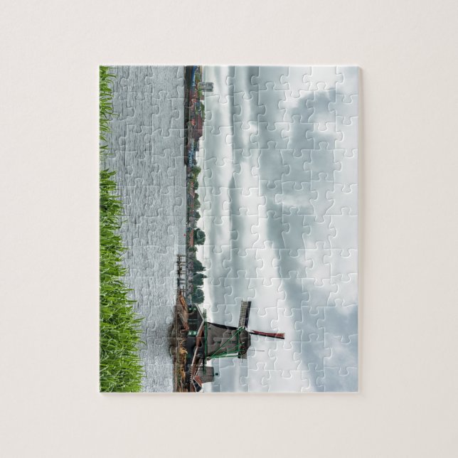 Quebra-cabeça schans do zaanse, Países Baixos (Vertical)