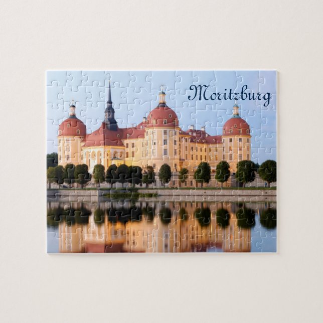 Quebra-cabeça Schloss Moritzburg (Horizontal)
