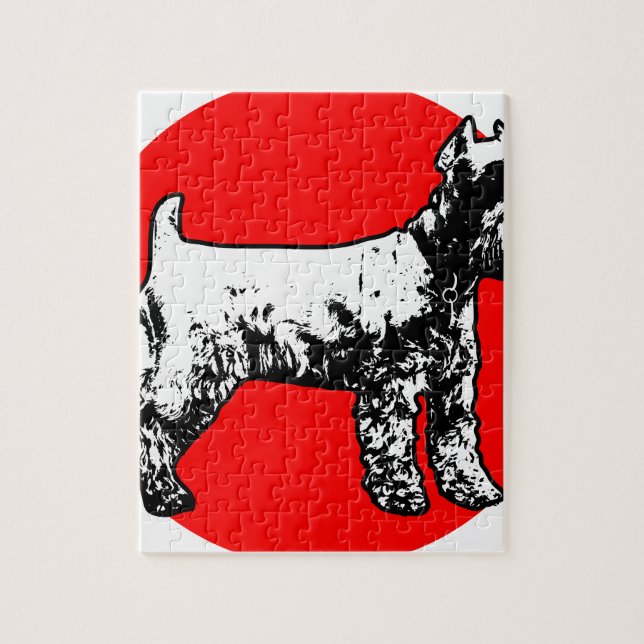 Quebra-cabeça Schnauzer (Vertical)