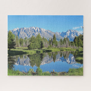 Quebra-cabeça Schwabacher's Landing Grand Tetons Design Puzzle
