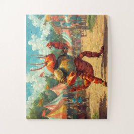 Quebra-cabeça Scorpion Chevalier en Armure - Puzzle Médiéval