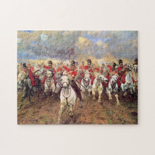 Quebra-cabeça Scotland For Ever (Cavaleiros Oficiais) (Militar)