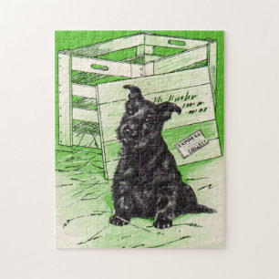 Quebra-cabeça Scottie dog por entrega especial