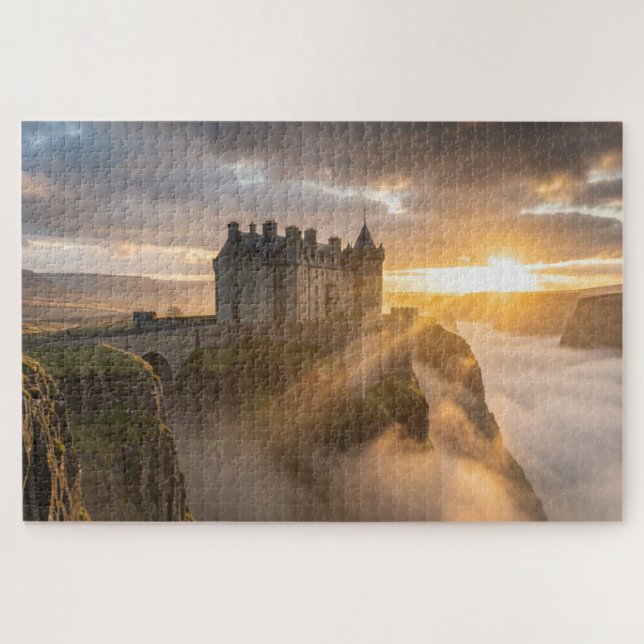 Quebra-cabeça Scottish Castle Jigsaw Puzzle (Horizontal)