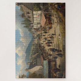 Quebra-cabeça Scottish Highland Village Jigsaw Puzzle