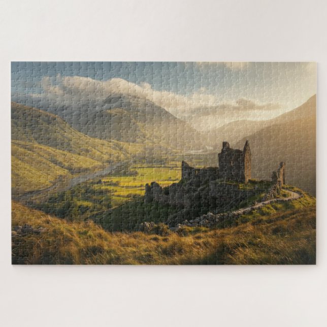 Quebra-cabeça Scottish Highlands Jigsaw Puzzle (Horizontal)