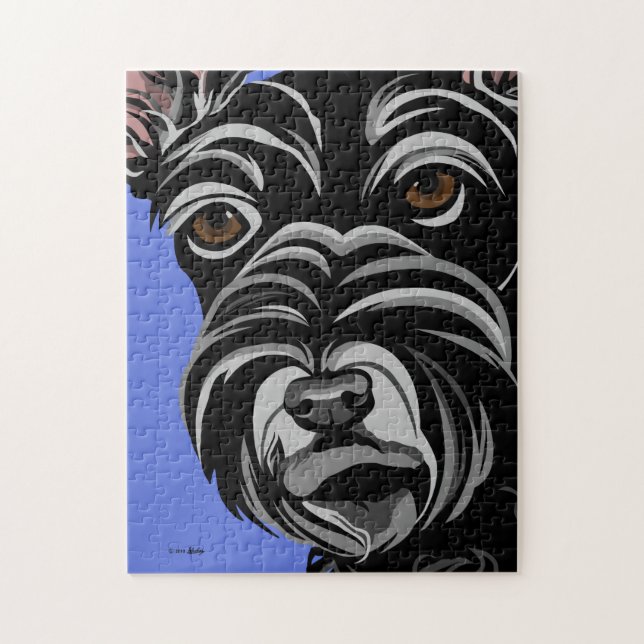 Quebra-cabeça Scottish Terrier (Vertical)