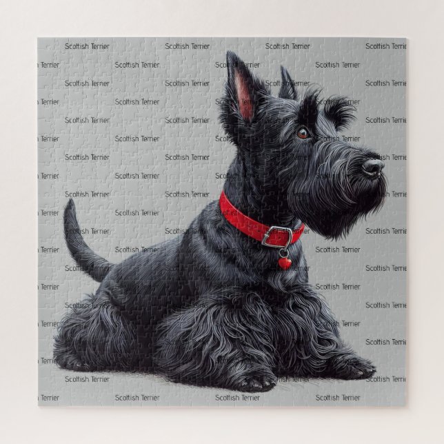 Quebra-cabeça Scottish Terrier in (Vertical)