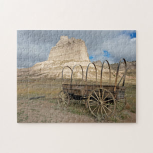 Quebra-cabeça Scott's Bluff no atual Nebraska