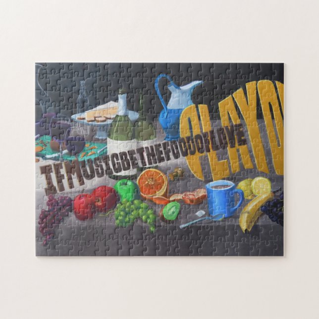 Quebra-cabeça Se a música for a Comida do amor, continue (Horizontal)