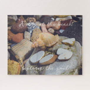 Quebra-cabeça Seashell no mar