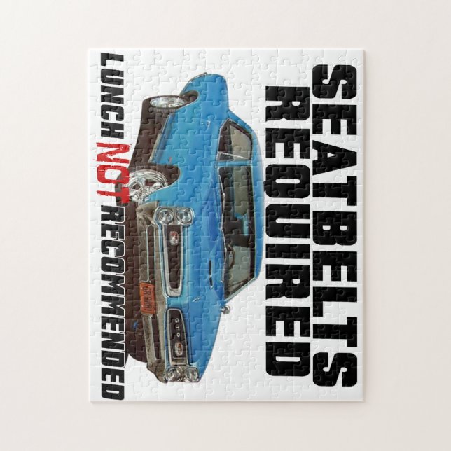 Quebra-cabeça Seatbelts exigidos para GTO (Vertical)