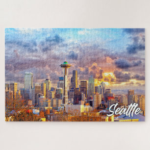Quebra-cabeça Seattle, Washington, Estados Unidos