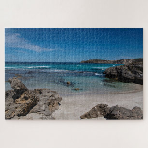 Quebra-cabeça Secluded beach in paradise, 1014 pieces