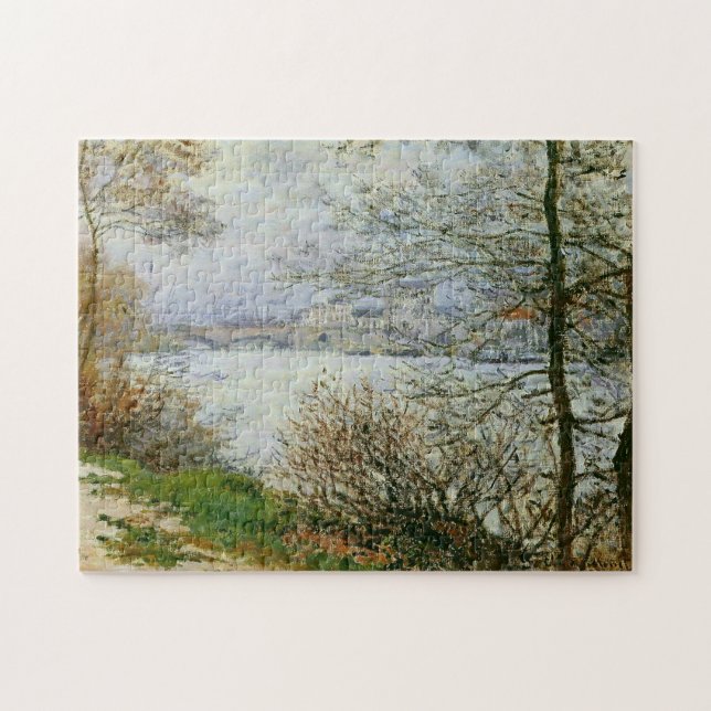 Quebra-cabeça Seine, Île de la Grande Jatte Monet Fine Art (Horizontal)
