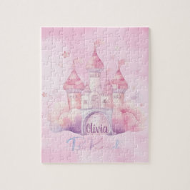 Quebra-cabeça Seja gentil no Palácio da Nuvem Rosa personalizáve