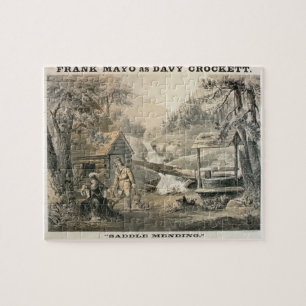 Quebra-cabeça "Sele a emenda", poster para de "o starr Davy