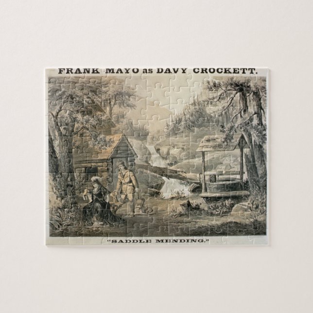 Quebra-cabeça "Sele a emenda", poster para de "o starr Davy (Horizontal)