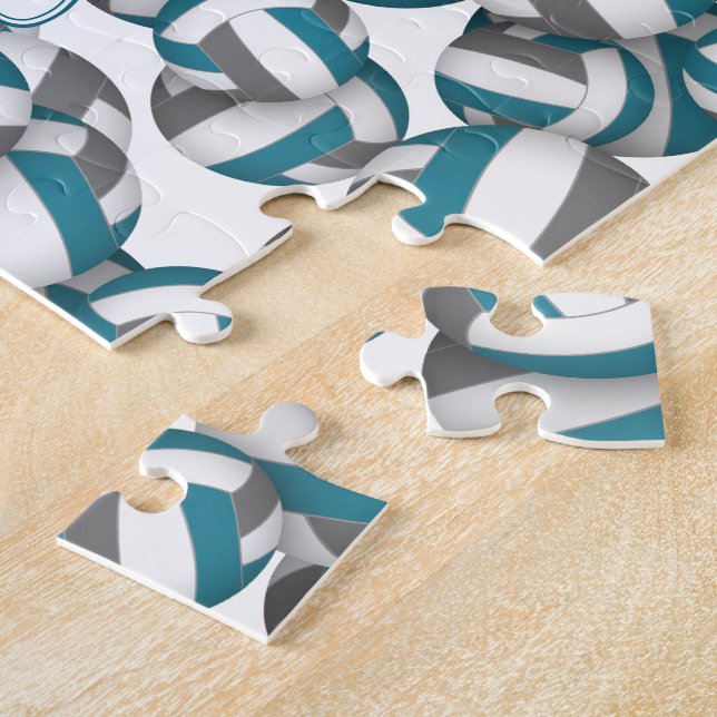 Quebra-cabeça seleção de vôlei para adolescentes e adolescentes (Lateral)