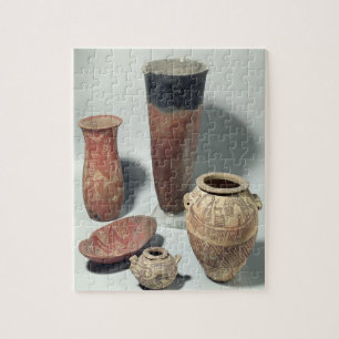 Quebra-cabeça Seleção dos vasos, período de Naqada I/II,
