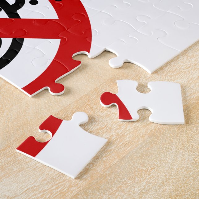 Quebra-cabeça SEM Cry Babies ⚠ Sinal de Aeroporto Tailandês ⚠ (Lateral)