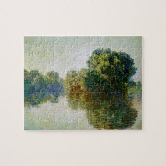Quebra-cabeça Sena no Giverny Claude Monet Fine Art