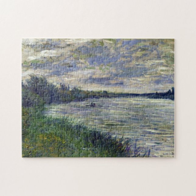 Quebra-cabeça Sena perto de Vetheuil, tempo de tempestade Monet  (Horizontal)