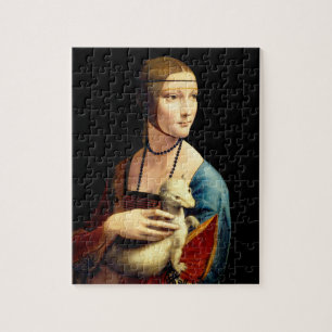 Quebra-cabeça Senhora com um Ermine por Leonardo Da Vinci