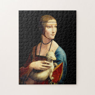 Quebra-cabeça Senhora com um Ermine por Leonardo Da Vinci