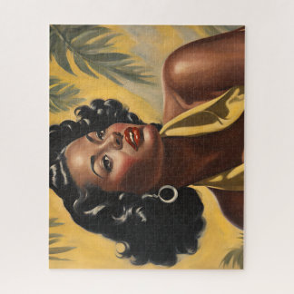 Quebra-cabeça Senhora entre as palmas