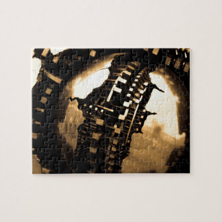 Quebra-cabeça Sepia Steampunk