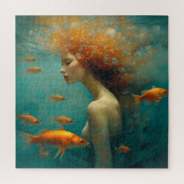 Quebra-cabeça Sereia e Peixe-gato