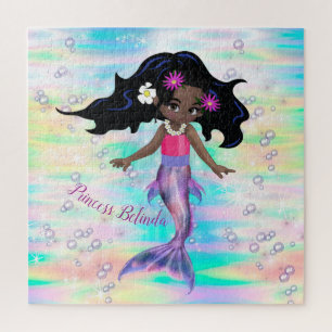 Quebra-cabeça Sereias Magnéticas Rainbow Baby Girl