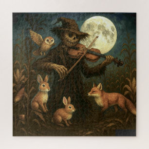 Quebra-cabeça Serenata de espantalho de lua