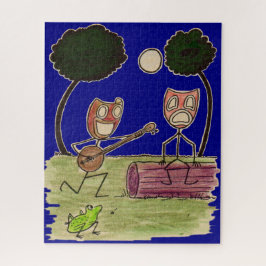 Quebra-cabeça Serenatas de comédia Tragédia da lua de cheio