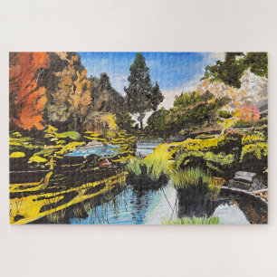 Quebra-cabeça Serene Brook, por Gary Poling