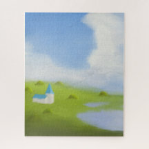 Serene Countryside Landscape